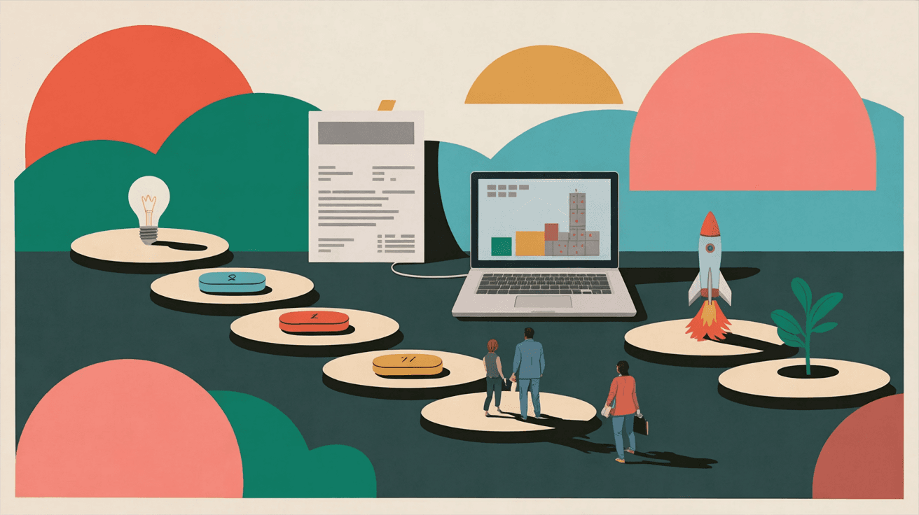 How a Software Engagement With Dazlab Works — illustration
